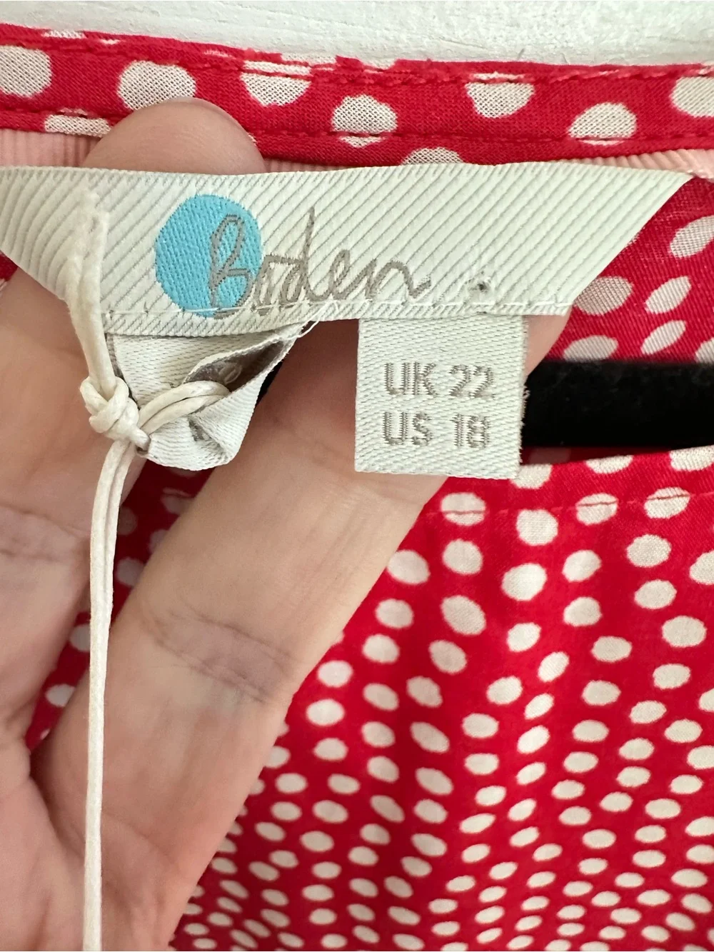 New Boden 18 rose-Ivory puff short sleeve split back model plussize workwear top